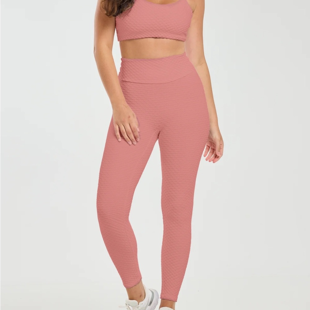 Booty by Brabants Peach Workout Leggings One Size Fits All